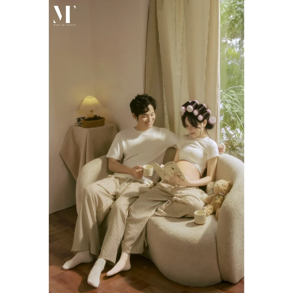 chụp ảnh bầu couple - ảnh 3