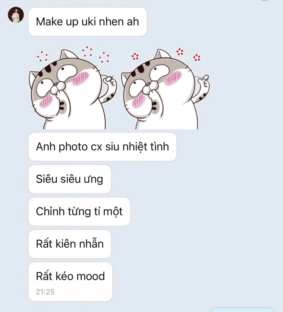 Feedback tin nhắn Minh Trí Studio - ảnh 1