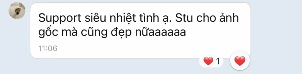 Feedback tin nhắn Minh Trí Studio - ảnh 1